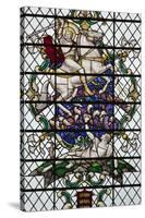 England, Salisbury, Salisbury Cathedral, Nave North Aisle, Stained Glass Window, War Memorial-Samuel Magal-Stretched Canvas