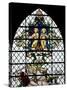 England, Salisbury, Salisbury Cathedral, Nave North Aisle, Stained Glass Window, War Memorial-Samuel Magal-Stretched Canvas