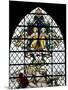 England, Salisbury, Salisbury Cathedral, Nave North Aisle, Stained Glass Window, War Memorial-Samuel Magal-Mounted Premium Photographic Print