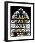 England, Salisbury, Salisbury Cathedral, Nave North Aisle, Stained Glass Window, War Memorial-Samuel Magal-Framed Photographic Print