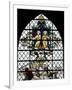 England, Salisbury, Salisbury Cathedral, Nave North Aisle, Stained Glass Window, War Memorial-Samuel Magal-Framed Photographic Print