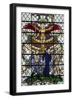 England, Salisbury, Salisbury Cathedral, Nave North Aisle, Stained Glass Window, War Memorial-Samuel Magal-Framed Photographic Print