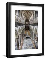 England, Salisbury, Salisbury Cathedral, Nave, View from the Gallery to The East-Samuel Magal-Framed Photographic Print