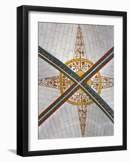 England, Salisbury, Salisbury Cathedral, Painted Ceiling-Samuel Magal-Framed Photographic Print