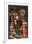 England, Salisbury, Salisbury Cathedral, South Aisle, Stained Glass Window, Jesus-Samuel Magal-Framed Photographic Print