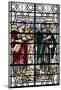 England, Salisbury, Salisbury Cathedral, Stained Glass Window, Boaz and Ruth-Samuel Magal-Mounted Photographic Print