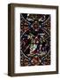 England, Salisbury, Salisbury Cathedral, Stained Glass Window, Jesus Carrying his Own Cross-Samuel Magal-Framed Photographic Print