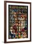 England, Salisbury, Salisbury Cathedral, Stained Glass Window, Jesus with Children-Samuel Magal-Framed Photographic Print