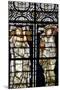 England, Salisbury, Salisbury Cathedral, Stained Glass Window, Ruth and Esther-Samuel Magal-Mounted Photographic Print
