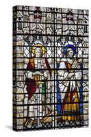 England, Salisbury, Salisbury Cathedral, Stained Glass Window, Saints-Samuel Magal-Stretched Canvas