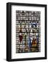 England, Salisbury, Salisbury Cathedral, Stained Glass Window, Saints-Samuel Magal-Framed Photographic Print