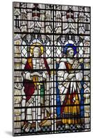 England, Salisbury, Salisbury Cathedral, Stained Glass Window, Saints-Samuel Magal-Mounted Photographic Print