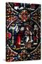 England, Salisbury, Salisbury Cathedral, Stained Glass Window, Scenes from The New Testament-Samuel Magal-Stretched Canvas
