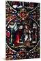 England, Salisbury, Salisbury Cathedral, Stained Glass Window, Scenes from The New Testament-Samuel Magal-Mounted Photographic Print