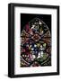 England, Salisbury, Salisbury Cathedral, Stained Glass Window, Scenes from The New Testament-Samuel Magal-Framed Photographic Print