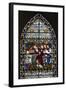 England, Salisbury, Salisbury Cathedral, Stained Glass Window-Samuel Magal-Framed Photographic Print