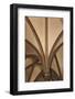 England, Salisbury, Salisbury Cathedral, Vaulted Ceiling and Pilasters-Samuel Magal-Framed Photographic Print