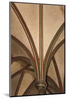 England, Salisbury, Salisbury Cathedral, Vaulted Ceiling and Pilasters-Samuel Magal-Mounted Photographic Print