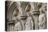 England, Salisbury, Salisbury Cathedral, West Front, Religious Marble Sculptures-Samuel Magal-Stretched Canvas