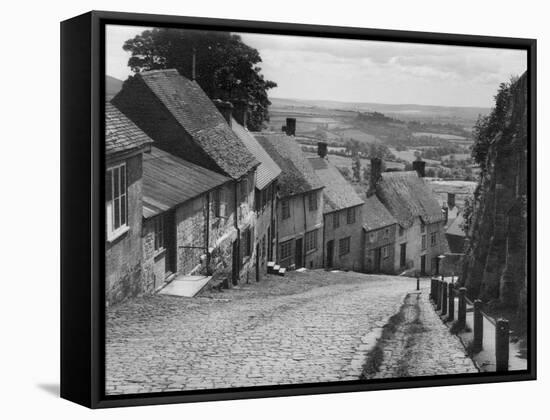 England, Shaftesbury-J. Chettlburgh-Framed Stretched Canvas