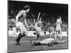 England: Soccer Game, 1977-null-Mounted Giclee Print