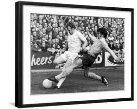 England: Soccer Match, 1972-null-Framed Giclee Print