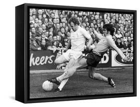 England: Soccer Match, 1972-null-Framed Stretched Canvas