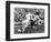 England: Soccer Match, 1972-null-Framed Premium Giclee Print