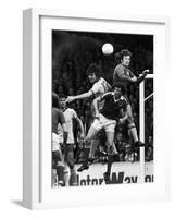 England: Soccer Match, 1977-null-Framed Giclee Print