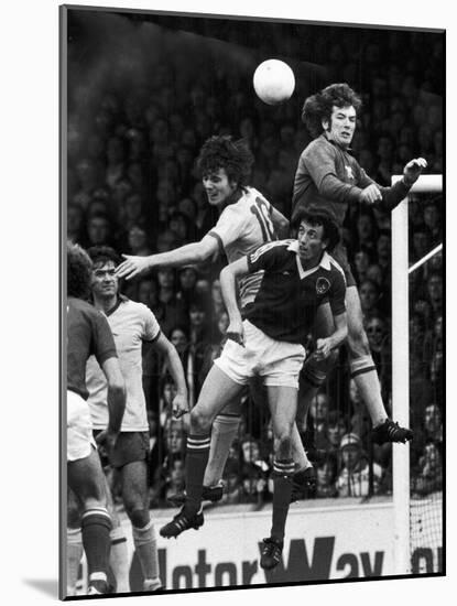 England: Soccer Match, 1977-null-Mounted Giclee Print