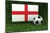 England Soccer-badboo-Mounted Premium Giclee Print