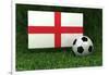 England Soccer-badboo-Framed Art Print