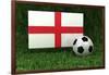 England Soccer-badboo-Framed Art Print