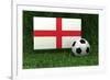 England Soccer-badboo-Framed Art Print