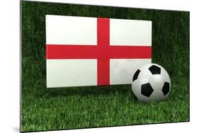 England Soccer-badboo-Mounted Art Print