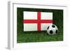 England Soccer-badboo-Framed Art Print