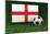England Soccer-badboo-Mounted Art Print
