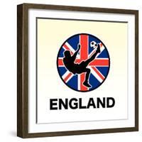 England Soccer-null-Framed Giclee Print