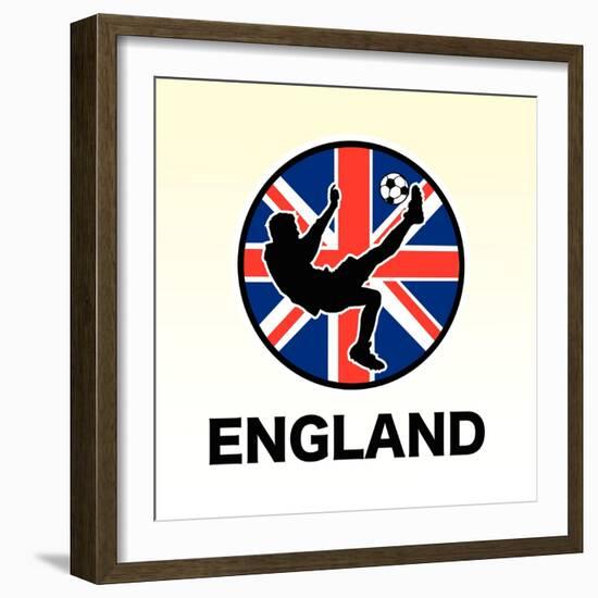 England Soccer-null-Framed Giclee Print