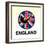 England Soccer-null-Framed Giclee Print