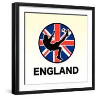 England Soccer-null-Framed Giclee Print