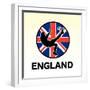 England Soccer-null-Framed Giclee Print