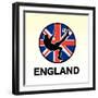 England Soccer-null-Framed Premium Giclee Print