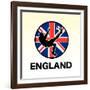 England Soccer-null-Framed Giclee Print