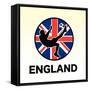 England Soccer-null-Framed Stretched Canvas