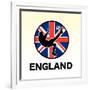 England Soccer-null-Framed Giclee Print