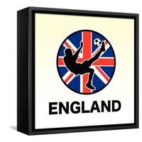 England Soccer-null-Framed Stretched Canvas