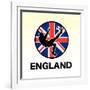 England Soccer-null-Framed Premium Giclee Print