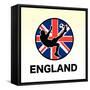 England Soccer-null-Framed Stretched Canvas