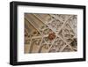 England, Somerset, Bath, Bath Abbey, Fan-Vaulted Ceiling, Coat of Arms-Samuel Magal-Framed Photographic Print